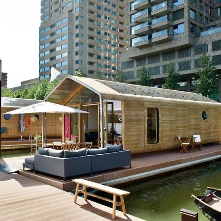 Villa Wikkelboats At Floating Rotterdam Rijnhaven Esterno foto