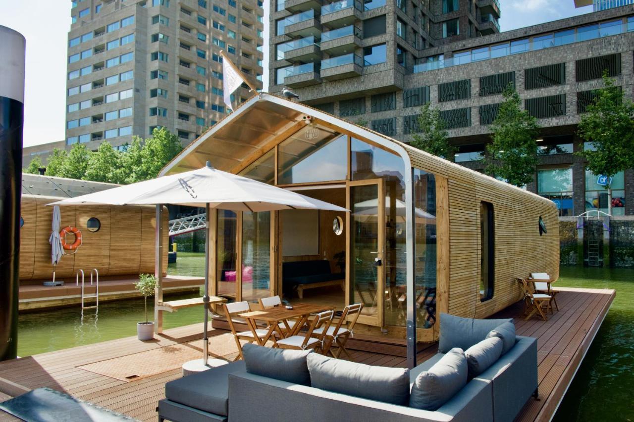 Villa Wikkelboats At Floating Rotterdam Rijnhaven Esterno foto