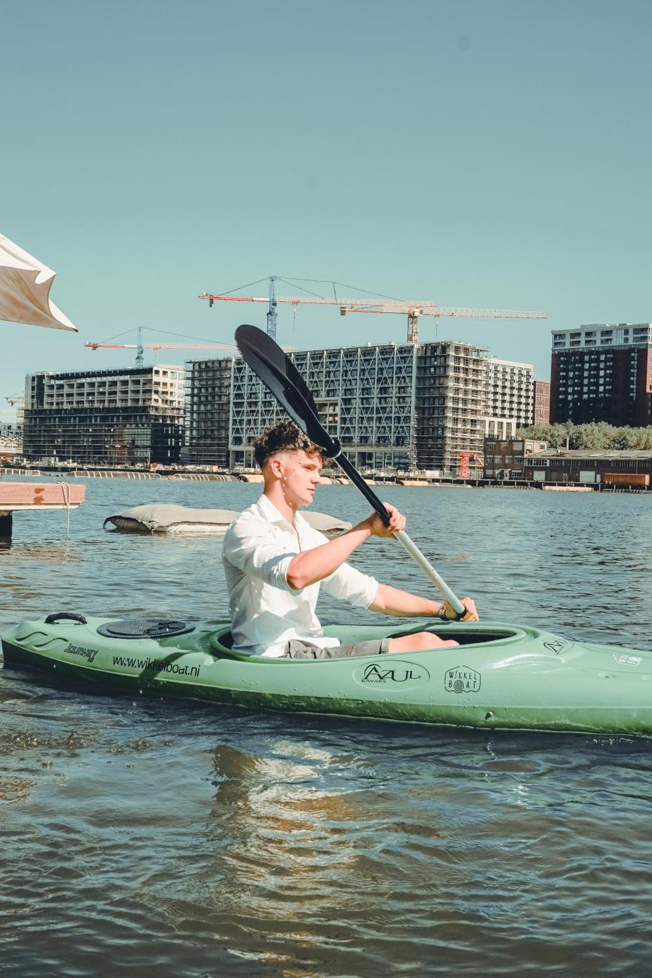 Villa Wikkelboats At Floating Rotterdam Rijnhaven Esterno foto