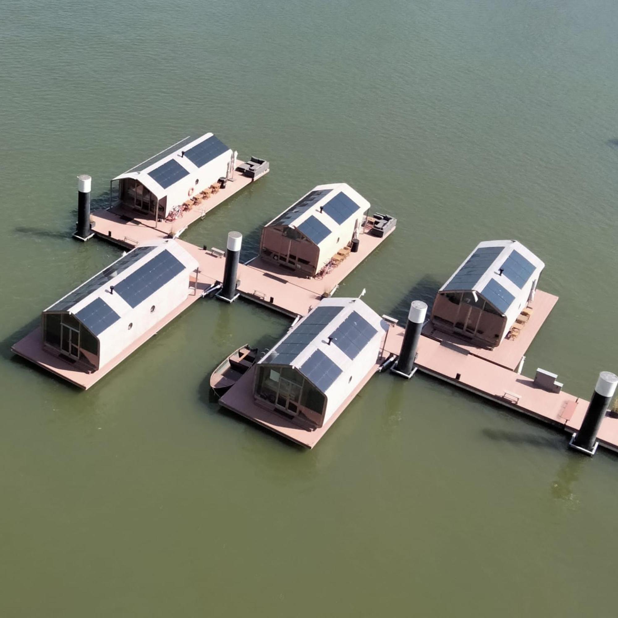 Villa Wikkelboats At Floating Rotterdam Rijnhaven Esterno foto